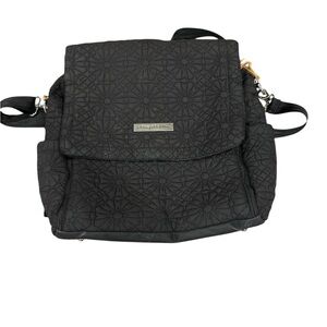 Petunia pickle bottom Black Quilted Women's diaper Bag